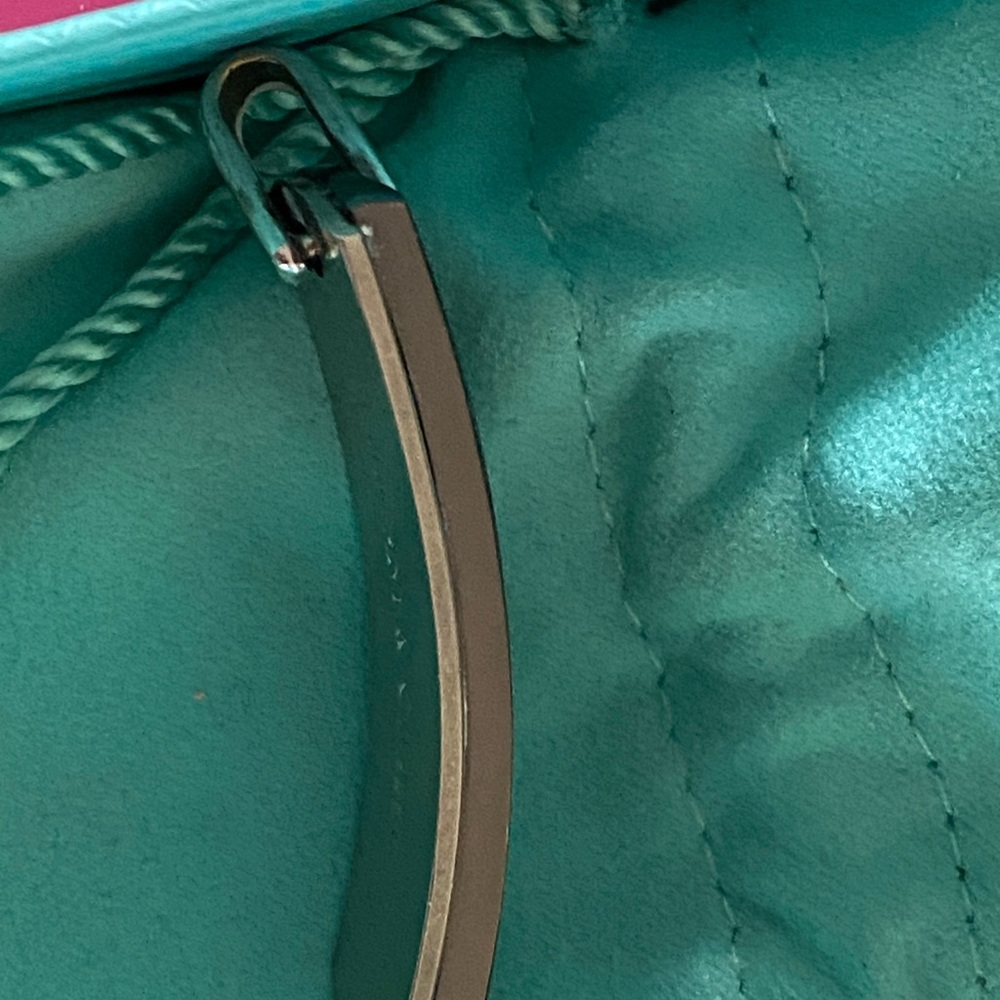 Tiffany & Co. Silver 925 and Titanium Pendant with Pouch & Box - Picture 5 of 6